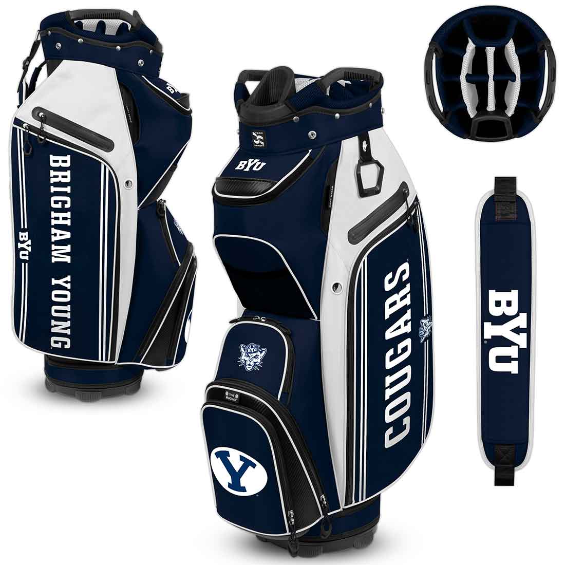 Team Effort NCAA Bucket III Cooler Cart Bag