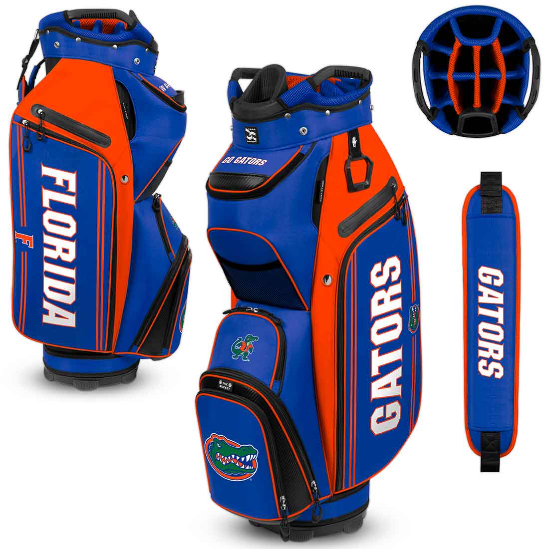 Team Effort NCAA Bucket III Cooler Cart Bag