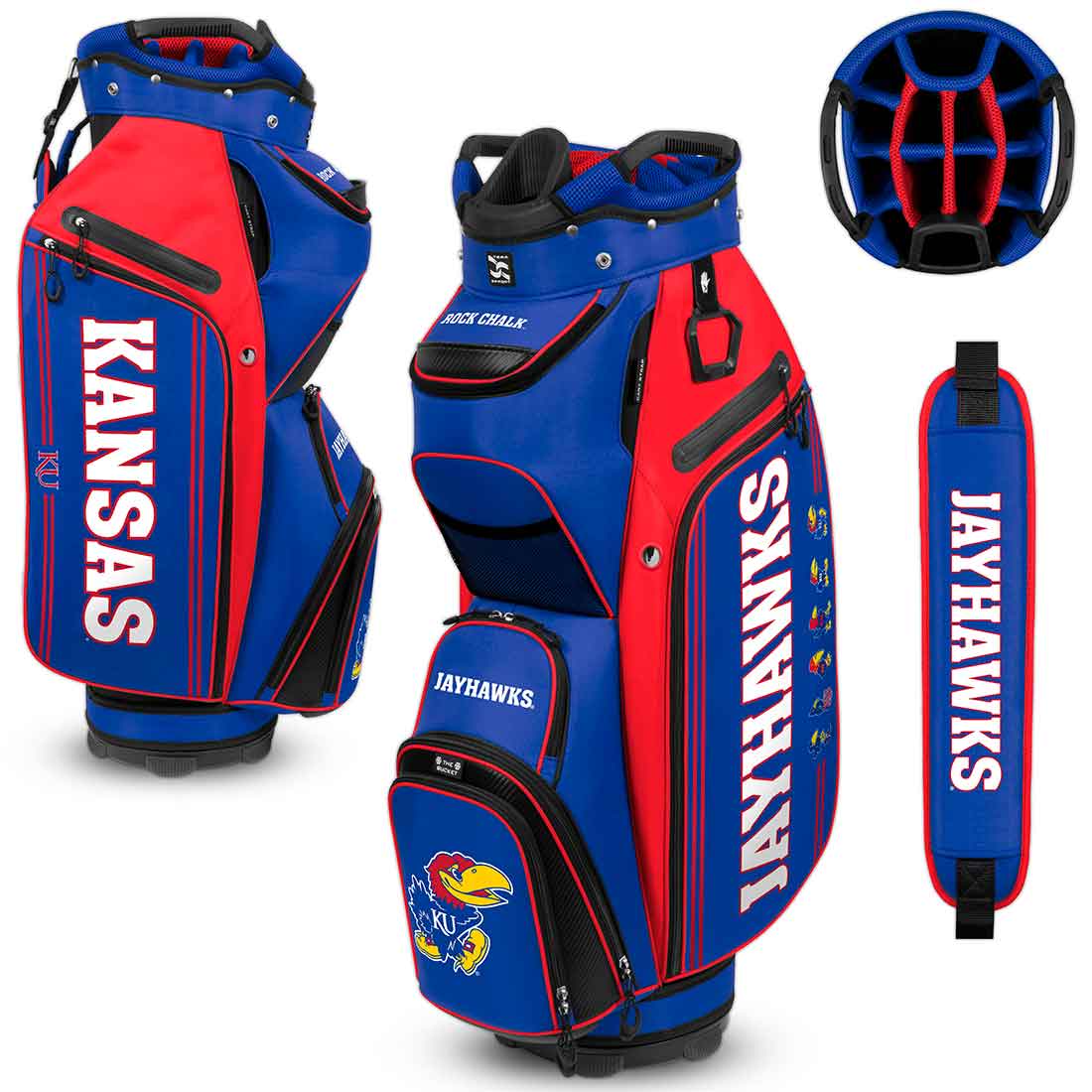 Team Effort NCAA Bucket III Cooler Cart Bag