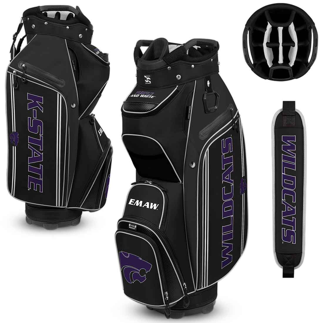 Team Effort NCAA Bucket III Cooler Cart Bag