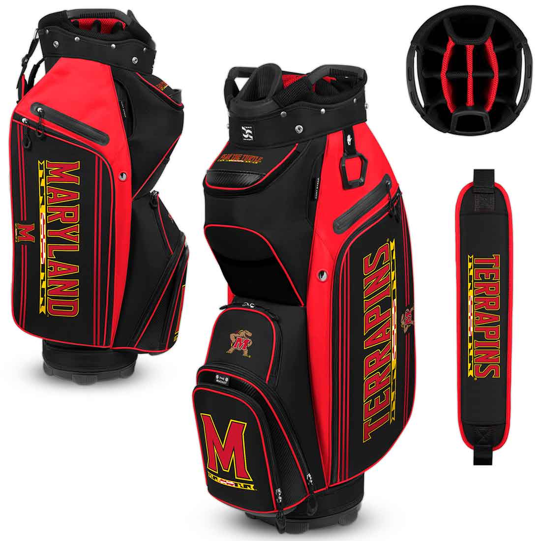 Team Effort NCAA Bucket III Cooler Cart Bag