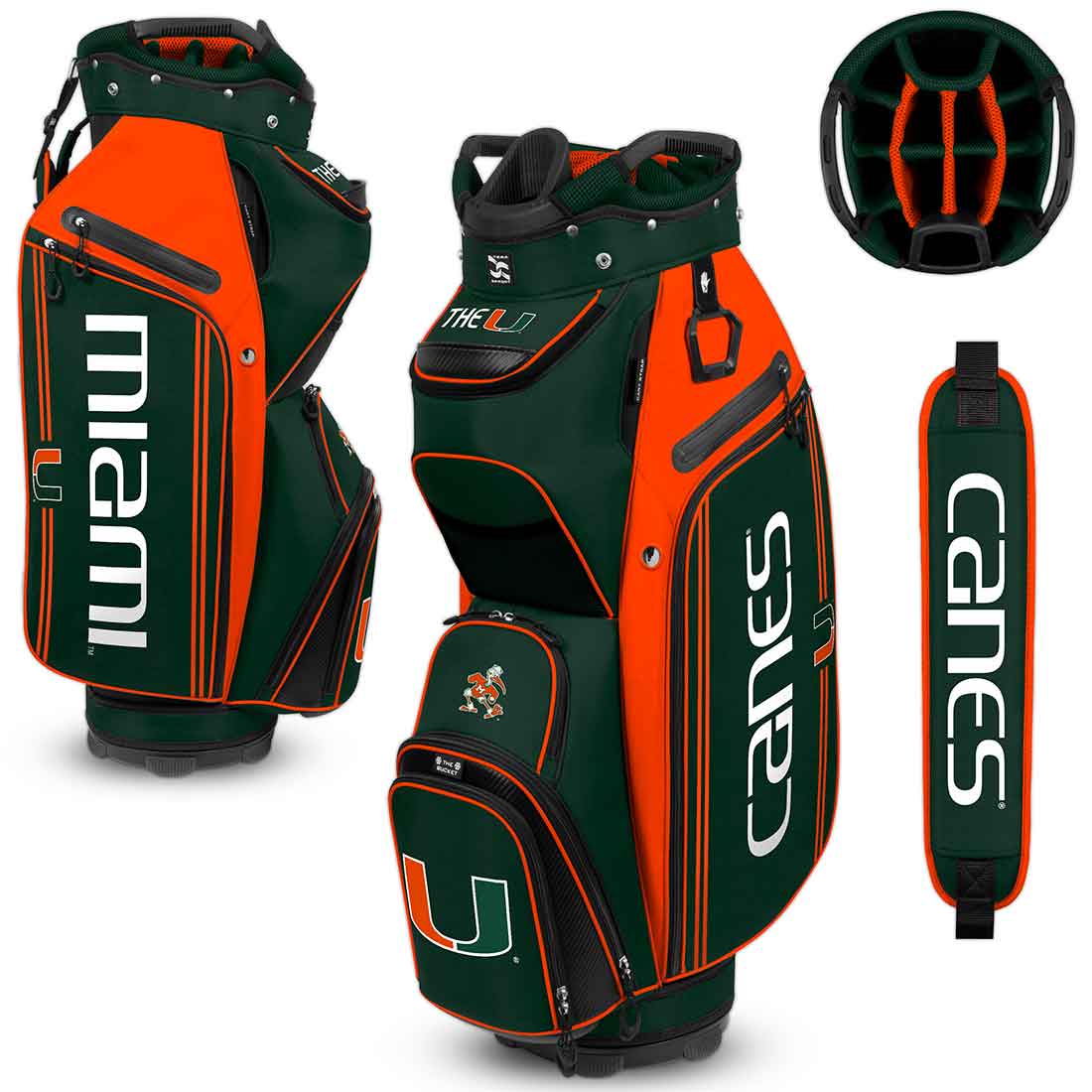 Team Effort NCAA Bucket III Cooler Cart Bag