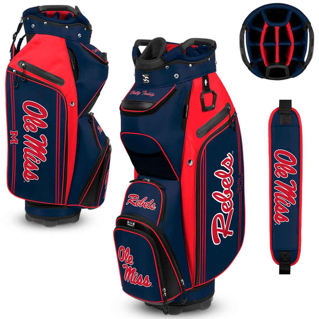 Team Effort NCAA Bucket III Cooler Cart Bag