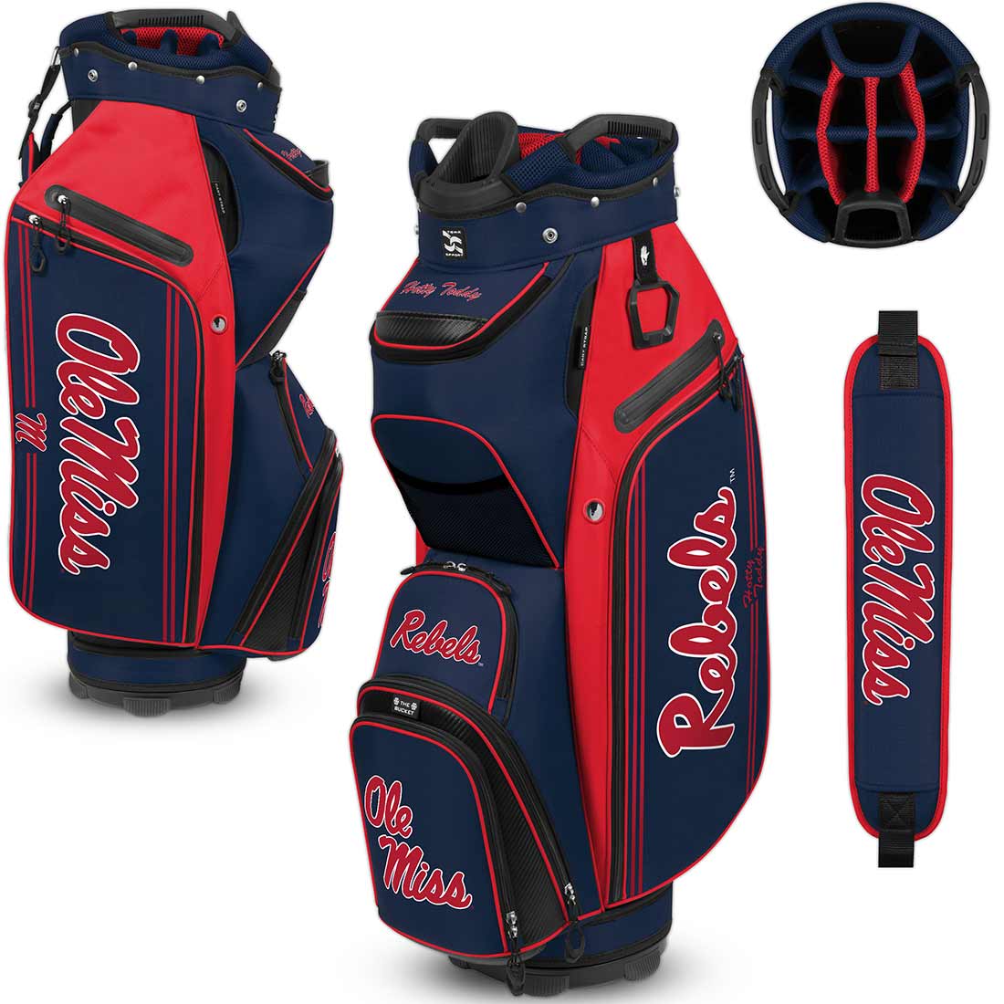 Team Effort NCAA Bucket III Cooler Cart Bag