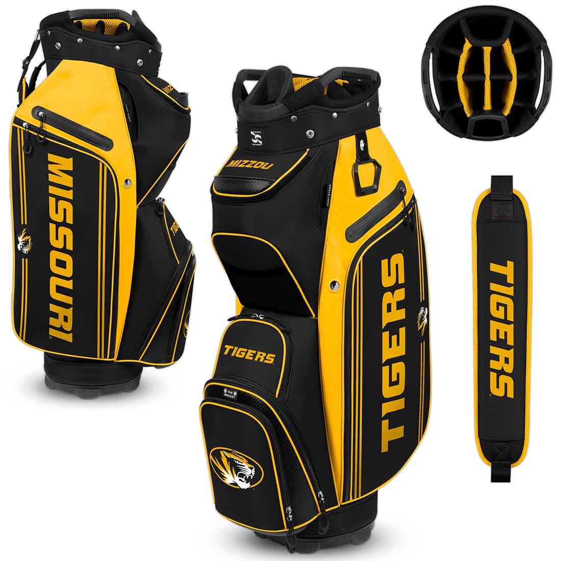 Team Effort NCAA Bucket III Cooler Cart Bag