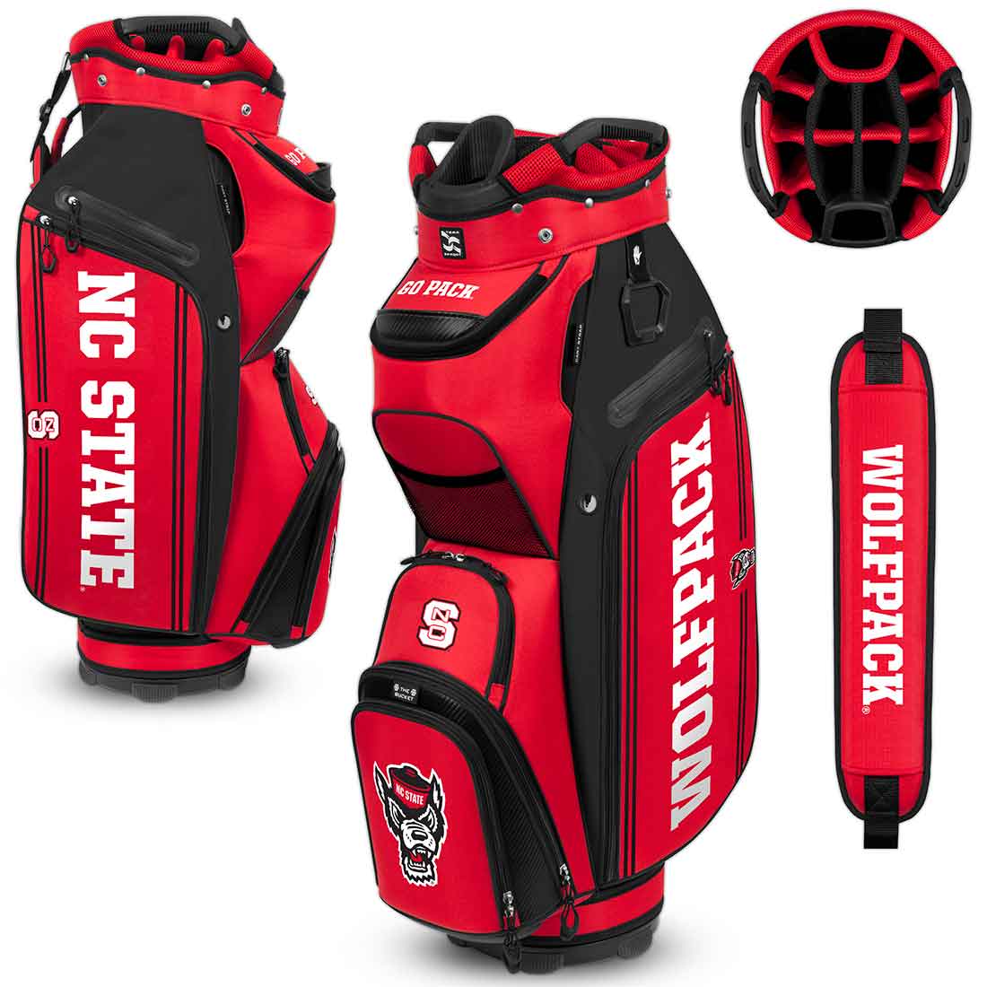 Team Effort NCAA Bucket III Cooler Cart Bag