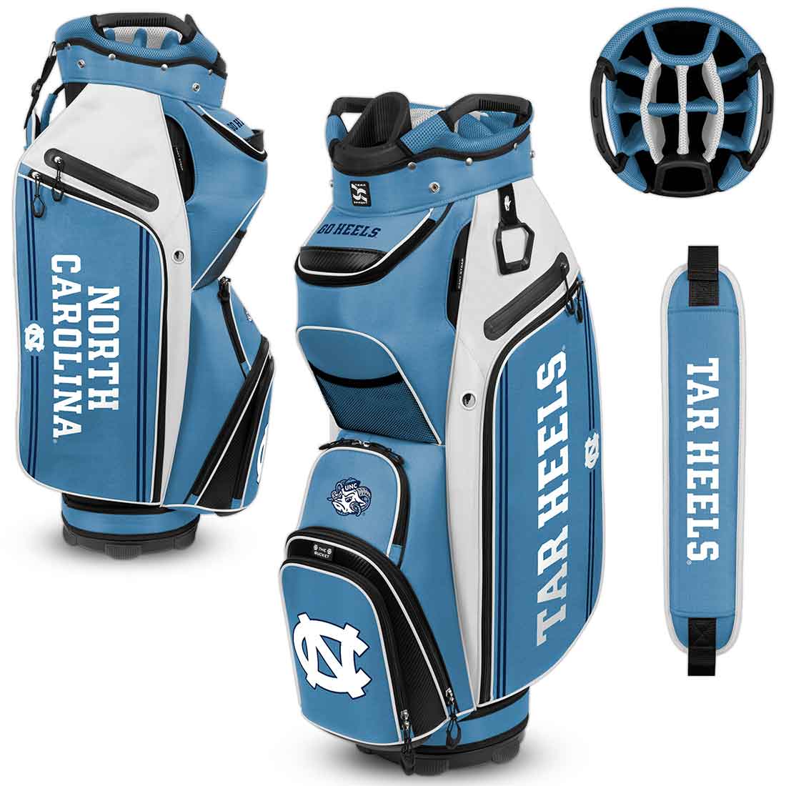 Team Effort NCAA Bucket III Cooler Cart Bag