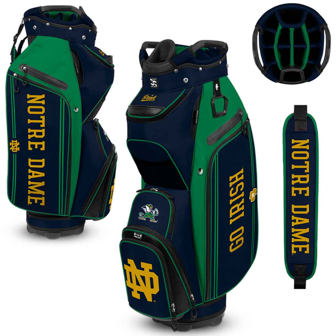 Team Effort NCAA Bucket III Cooler Cart Bag