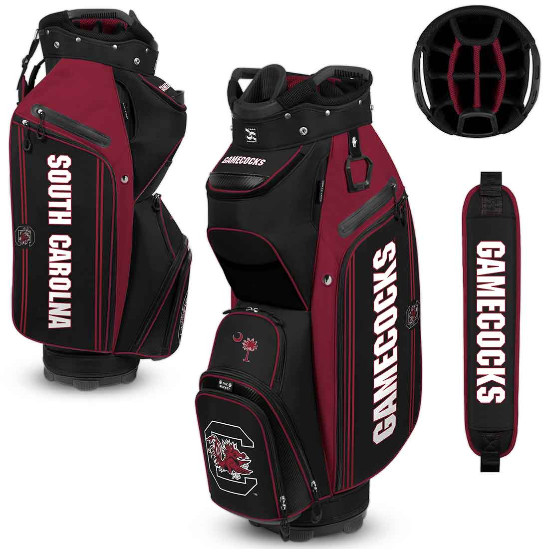 Team Effort NCAA Bucket III Cooler Cart Bag