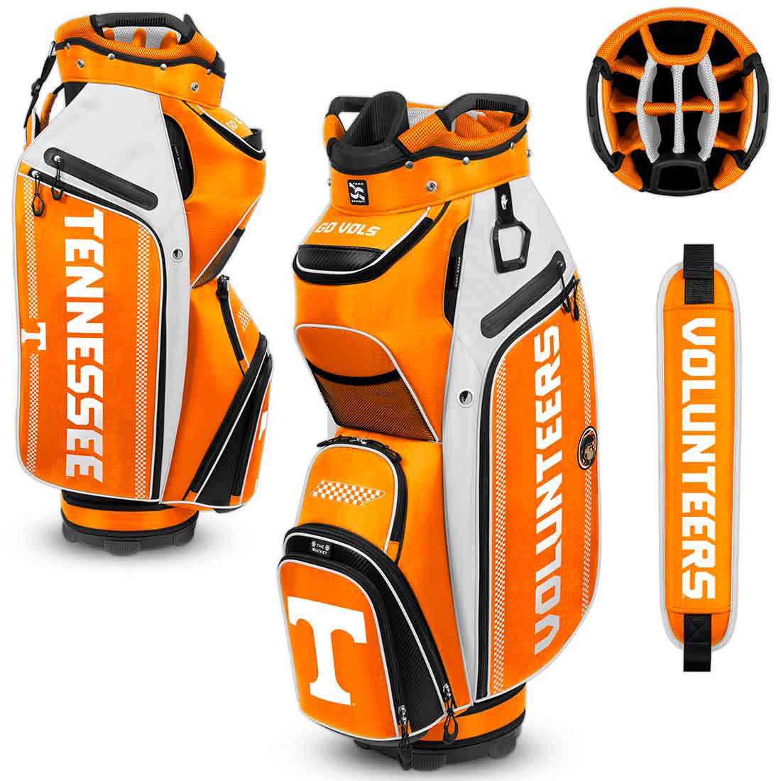 Team Effort NCAA Bucket III Cooler Cart Bag