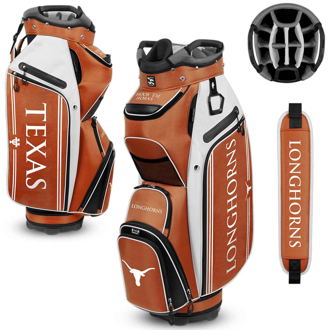 Team Effort NCAA Bucket III Cooler Cart Bag