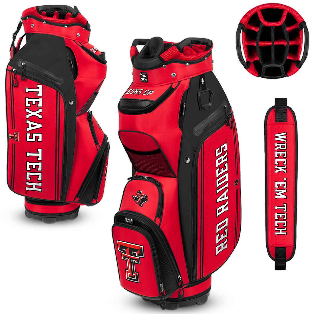 Team Effort NCAA Bucket III Cooler Cart Bag