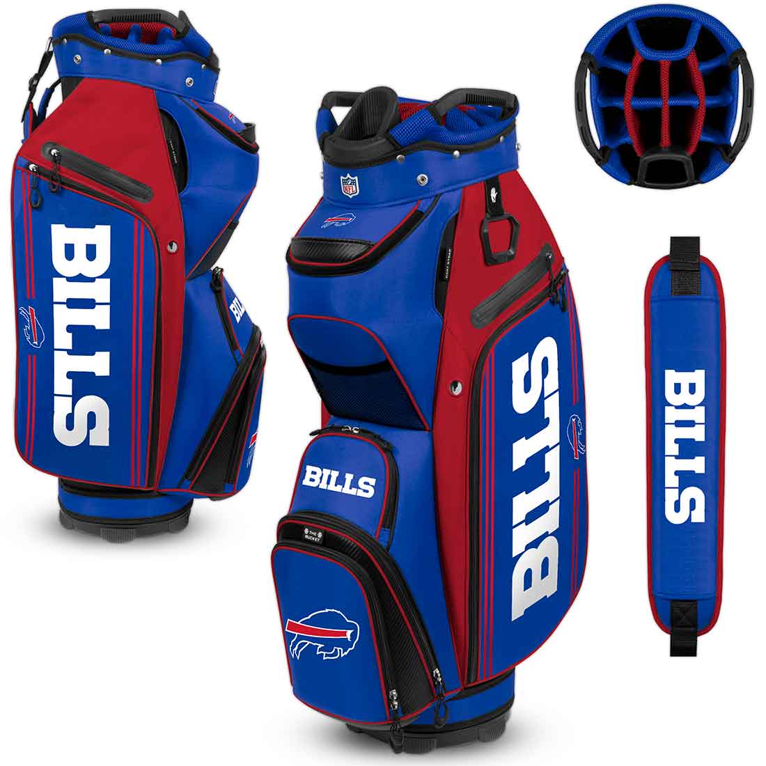 Team Effort NFL Bucket III Cooler Cart Bag