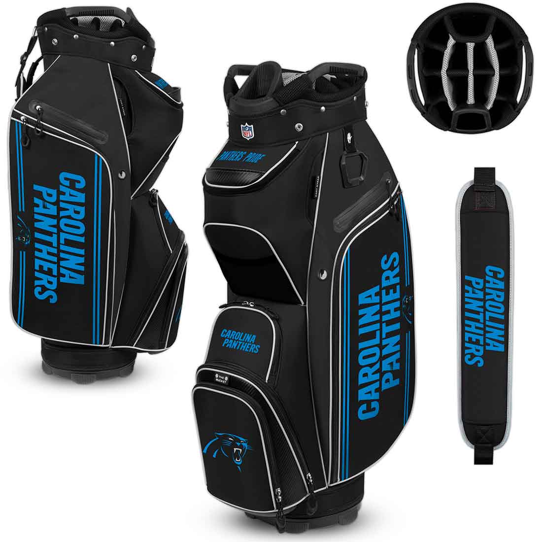 Team Effort NFL Bucket III Cooler Cart Bag