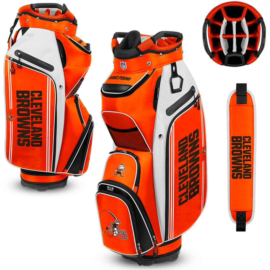 Team Effort NFL Bucket III Cooler Cart Bag