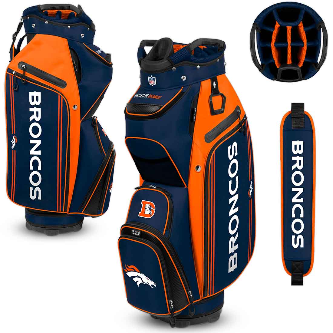 Team Effort NFL Bucket III Cooler Cart Bag