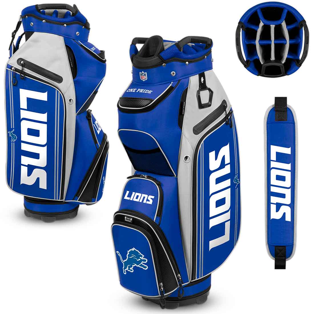 Team Effort NFL Bucket III Cooler Cart Bag
