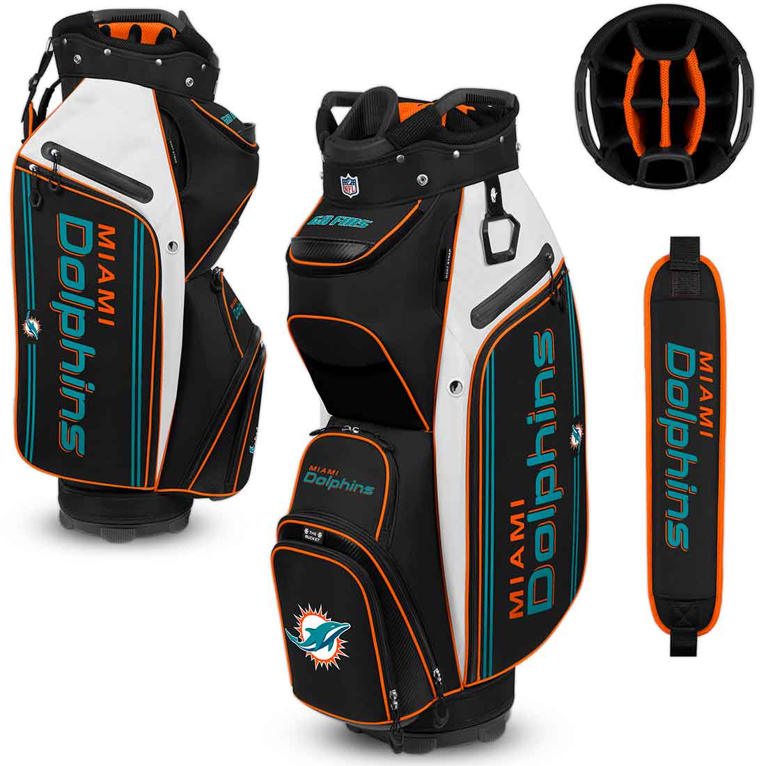 Team Effort NFL Bucket III Cooler Cart Bag