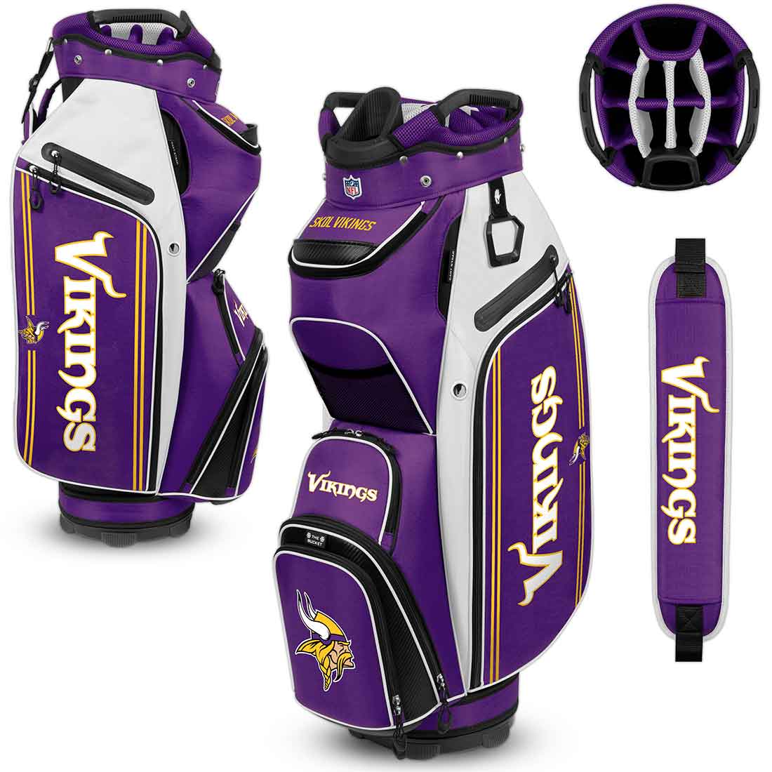 Team Effort NFL Bucket III Cooler Cart Bag