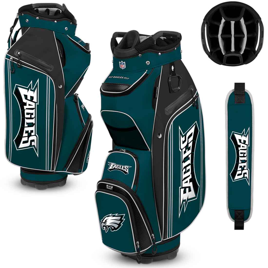 Team Effort NFL Bucket III Cooler Cart Bag