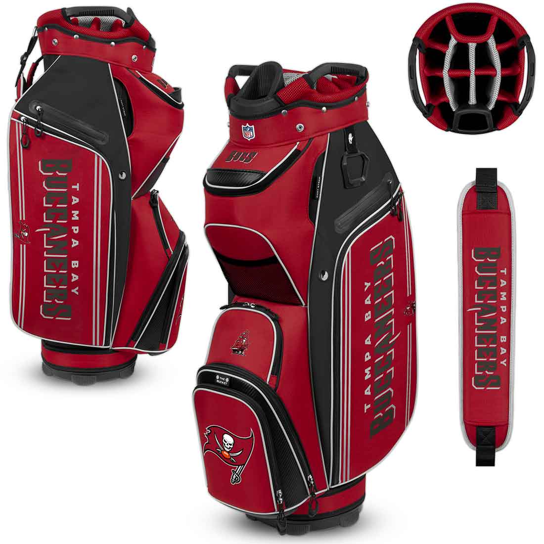 Team Effort NFL Bucket III Cooler Cart Bag