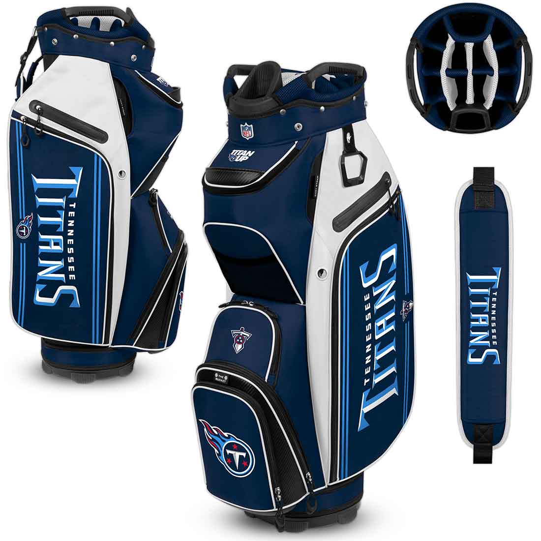 Team Effort NFL Bucket III Cooler Cart Bag