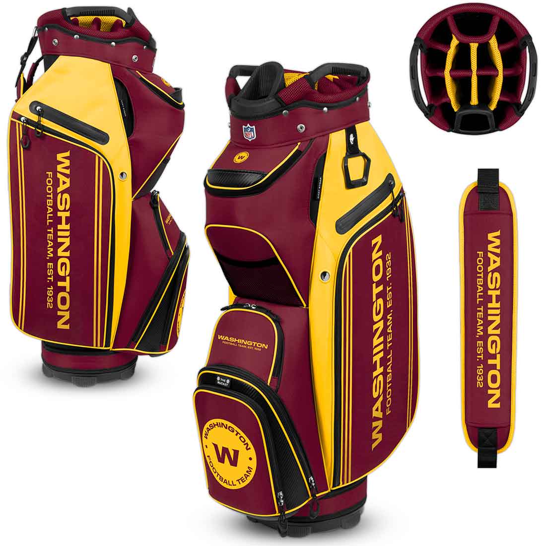Team Effort NFL Bucket III Cooler Cart Bag