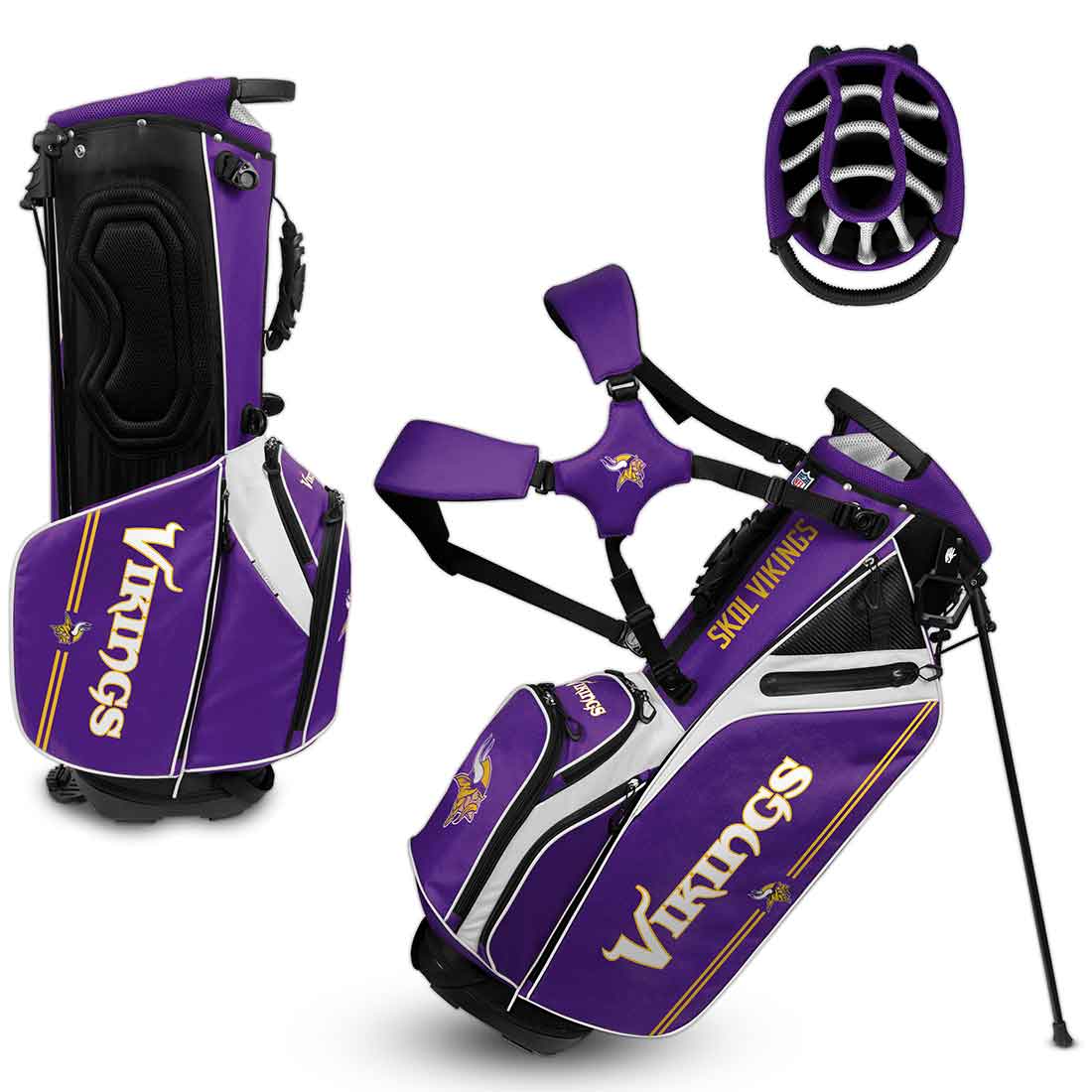 Team Effort NFL Caddie Carry Hybrid Bag