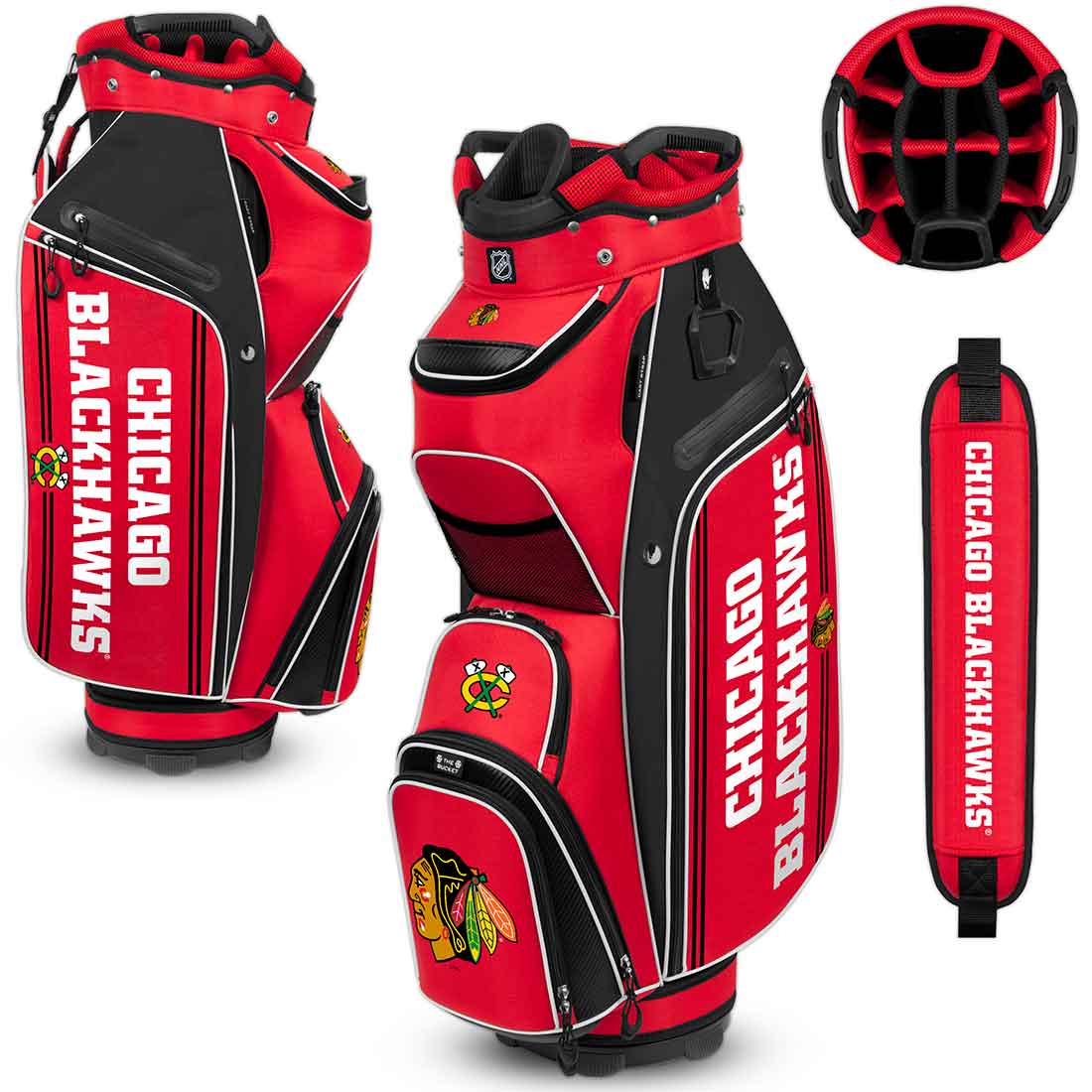 Team Effort NHL Bucket III Cooler Cart Bag