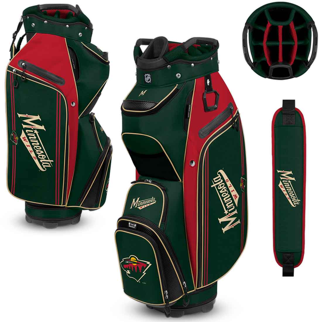 Team Effort NHL Bucket III Cooler Cart Bag