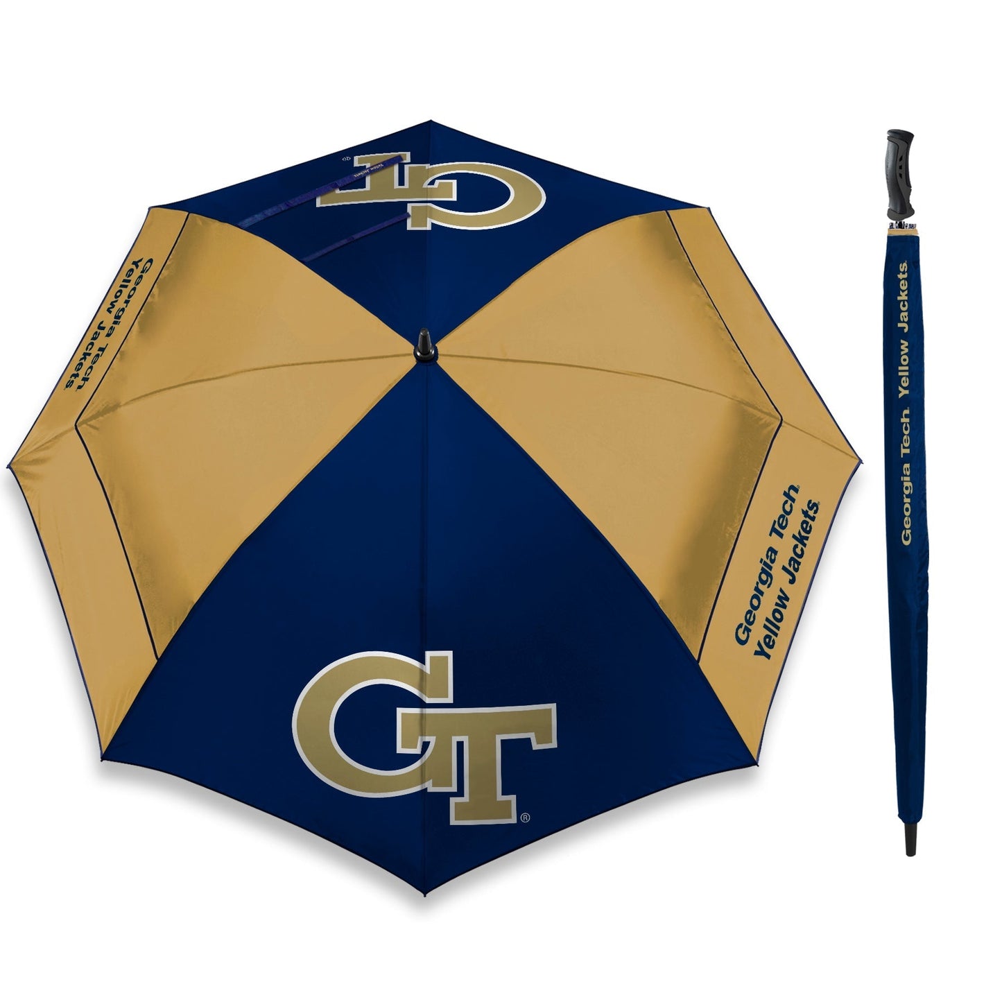 Team Effort NCAA 62 Inch WindSheer Lite Golf Umbrella