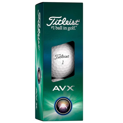Titleist 2025 AVX White Golf Balls