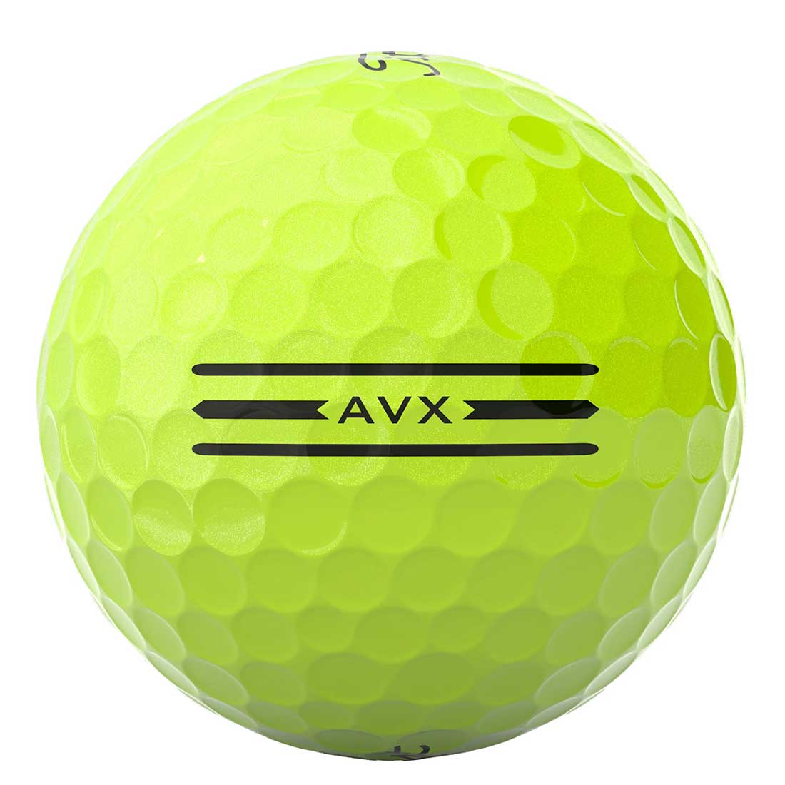 Titleist 2025 AVX Yellow Golf Balls