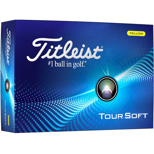 Titleist 2024 Tour Soft Yellow Golf Balls