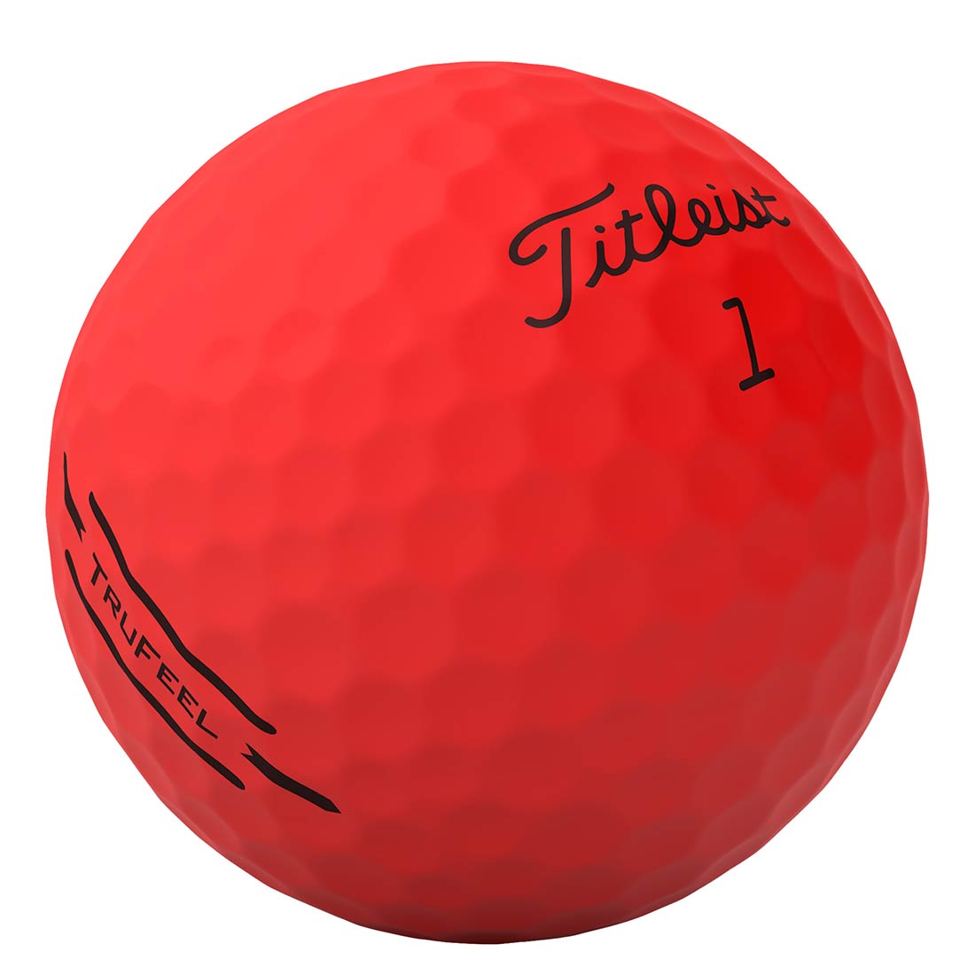 Titleist 2024 TruFeel Red Golf Balls
