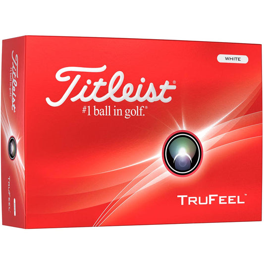Titleist 2024 TruFeel White Golf Balls