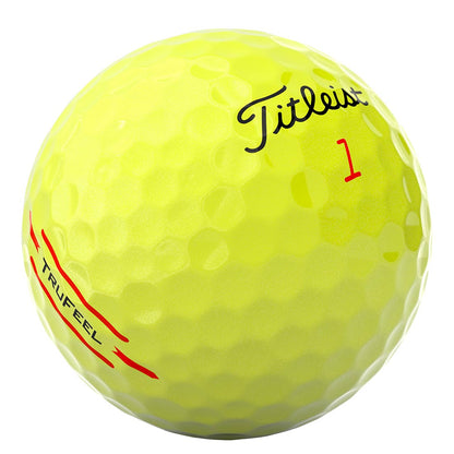 Titleist 2024 TruFeel Yellow Golf Balls