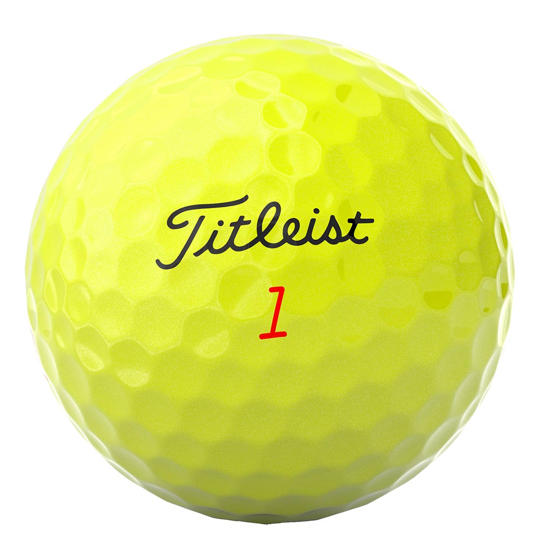 Titleist 2024 TruFeel Yellow Golf Balls