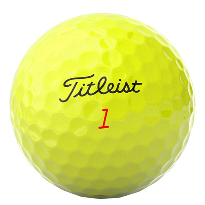 Titleist 2024 TruFeel Yellow Golf Balls