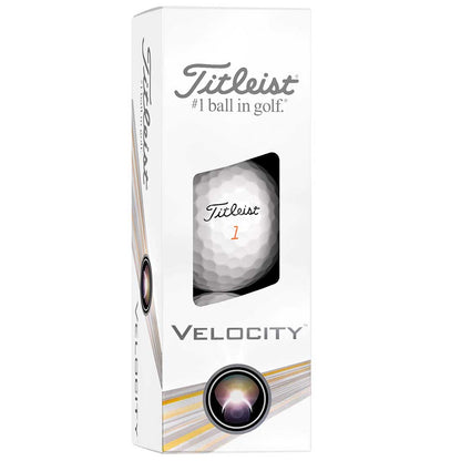 Titleist 2024 Velocity White Golf Balls