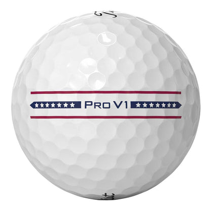 Titleist 2025 Pro V1 USA Limited Edition 6-Pack Golf Balls