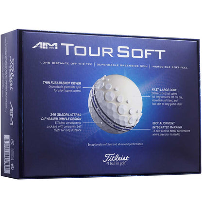 Titleist 2024 Tour Soft Aim 360 Golf Balls