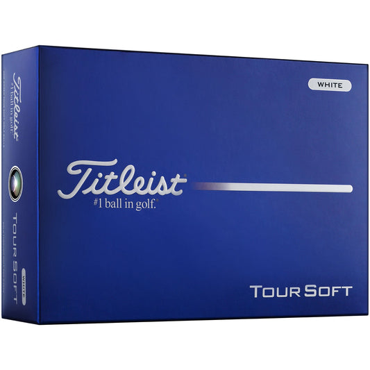 Titleist Tour Soft White Personalized Golf Balls