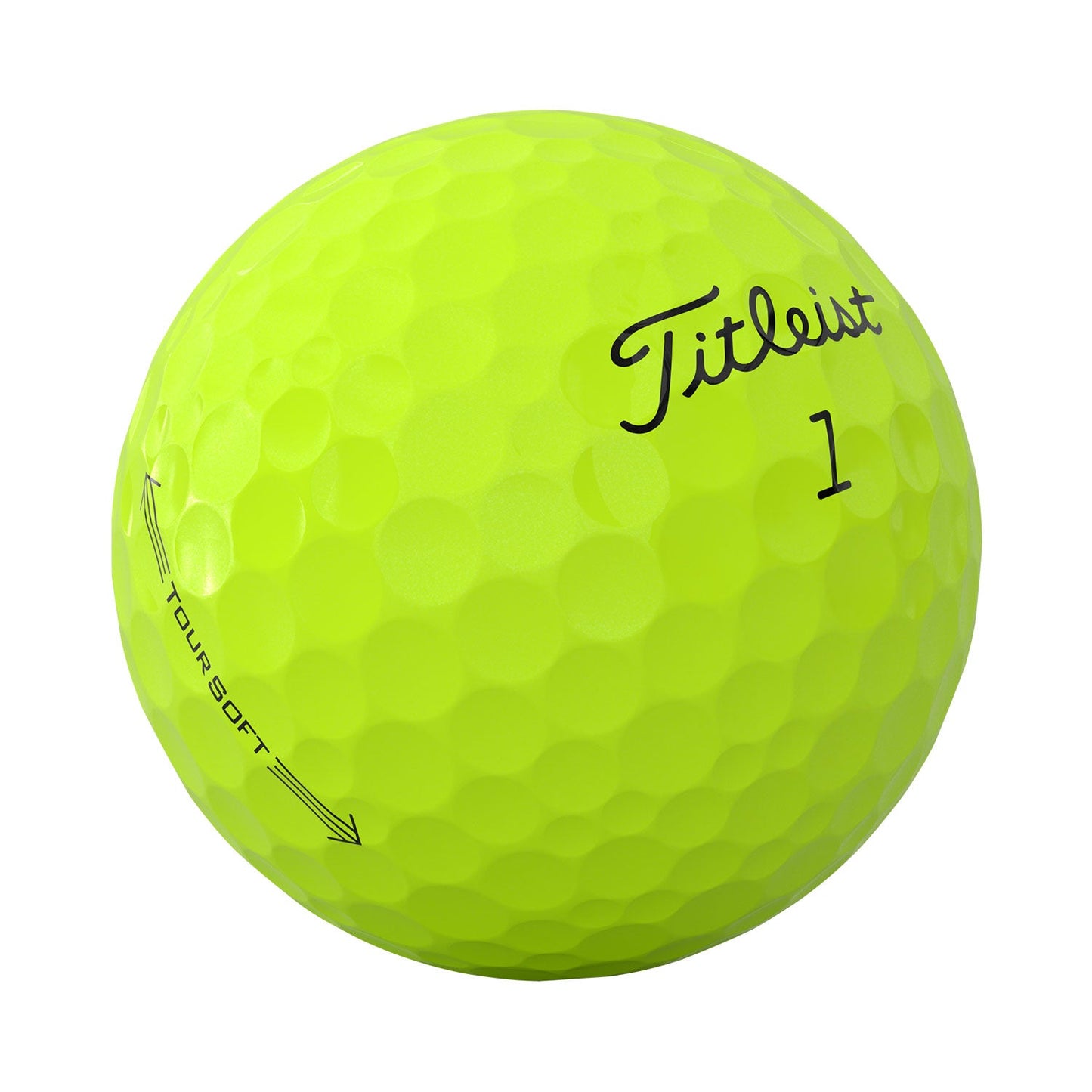 Titleist Tour Soft Yellow Golf Balls