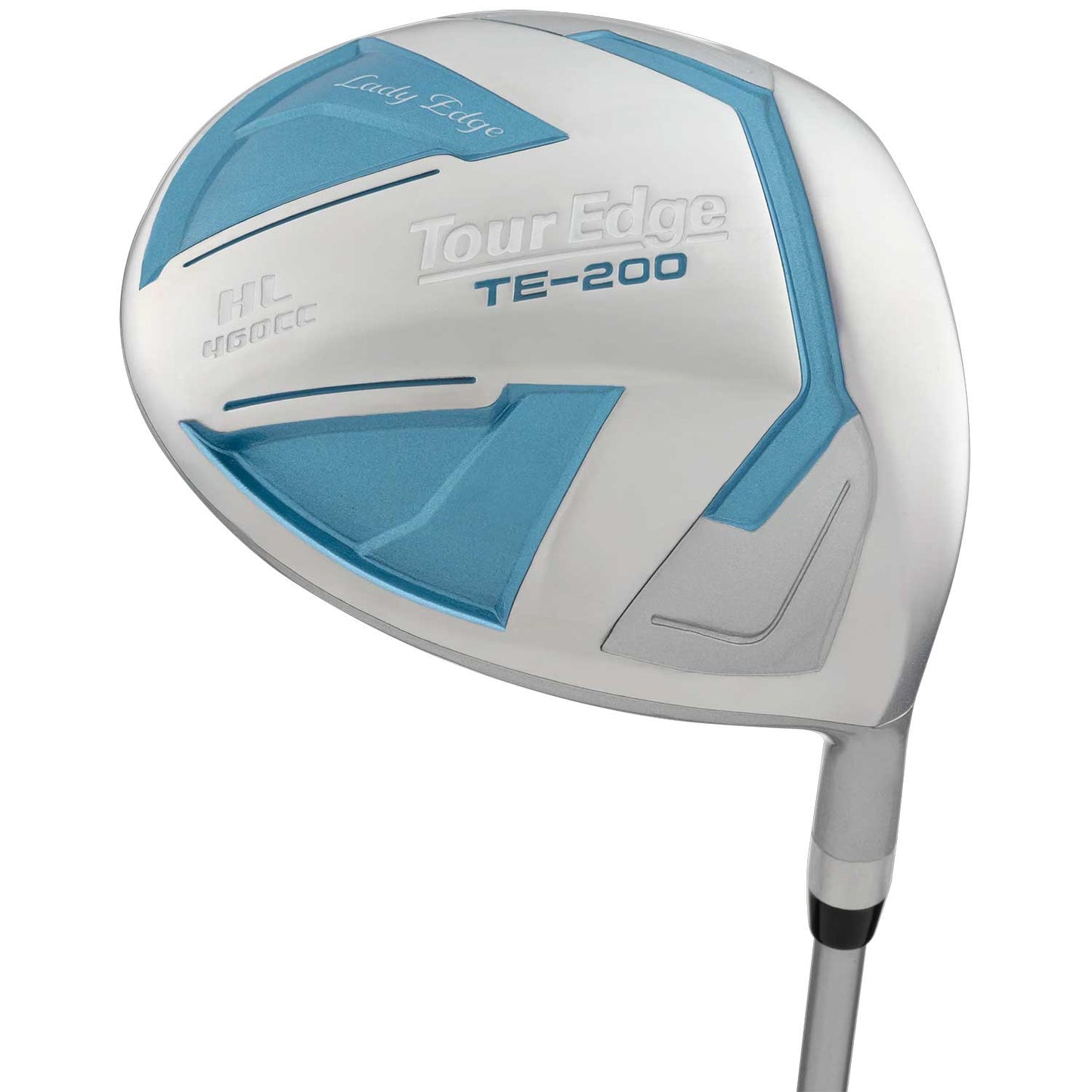 Tour Edge Women's TE-200 Lady Edge Complete Set Silver/Blue