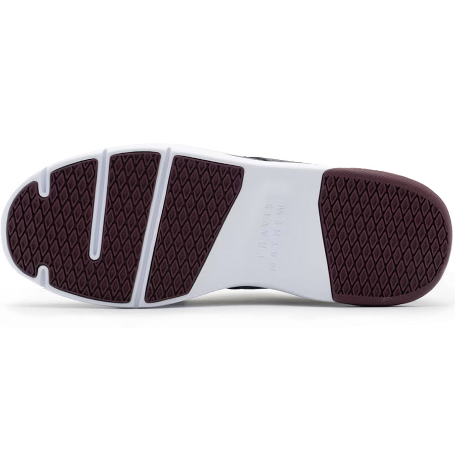 TravisMathew The Daily 2 Woven Golf Shoes Heather Grey Pinstripe