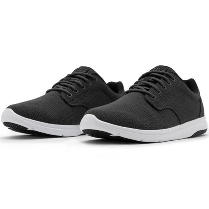 TravisMathew The Daily 2 Knit Golf Shoes Heather Grey Pinstripe