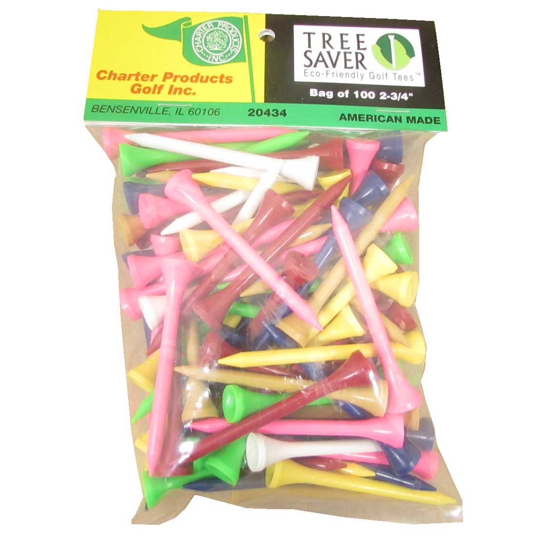 Charter Tree Saver Eco-Friendly 2 3/4 Inch Golf Tees