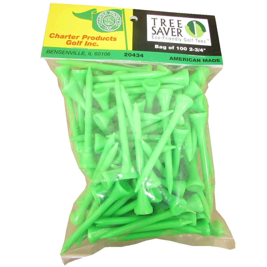 Charter Tree Saver Eco-Friendly 2 3/4 Inch Golf Tees