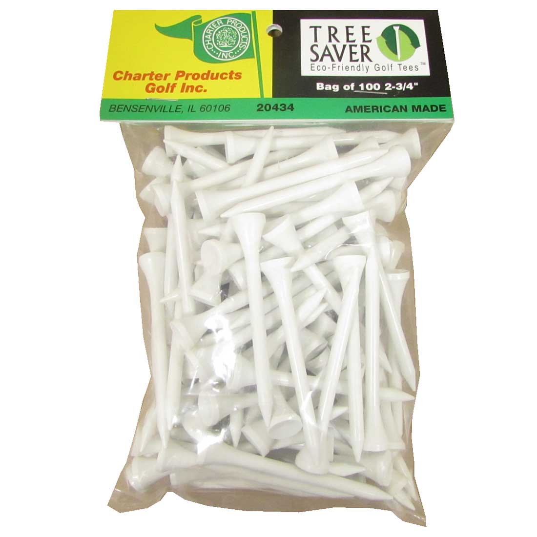 Charter Tree Saver Eco-Friendly 2 3/4 Inch Golf Tees